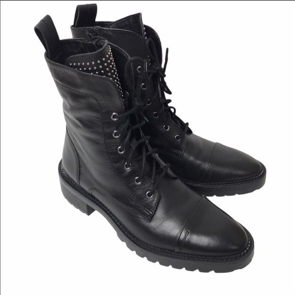 zara army boots